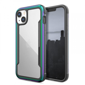 X-Doria Raptic Shield - Etui aluminiowe iPhone 14 Plus (Drop-Tested 3m) (Iridescent)-4373950