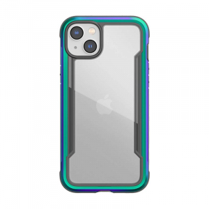 X-Doria Raptic Shield - Etui aluminiowe iPhone 14 Plus (Drop-Tested 3m) (Iridescent)-4373953