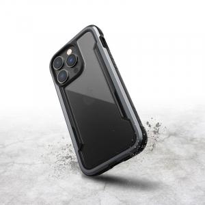 X-Doria Raptic Shield - Etui aluminiowe iPhone 14 Pro (Drop-Tested 3m) (Black)-4373979