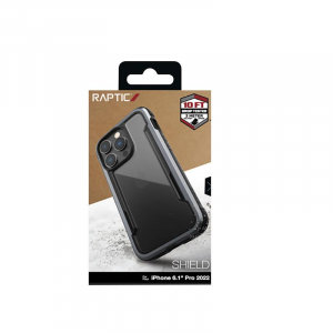 X-Doria Raptic Shield - Etui aluminiowe iPhone 14 Pro (Drop-Tested 3m) (Black)-4373981