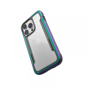 X-Doria Raptic Shield - Etui aluminiowe iPhone 14 Pro (Drop-Tested 3m) (Iridescent)-4373985
