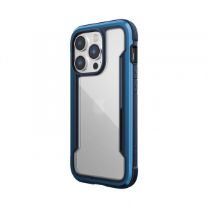X-Doria Raptic Shield - Etui aluminiowe iPhone 14 Pro (Drop-Tested 3m) (Marine Blue)-4373994
