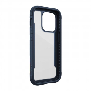 X-Doria Raptic Shield - Etui aluminiowe iPhone 14 Pro (Drop-Tested 3m) (Marine Blue)-4374000