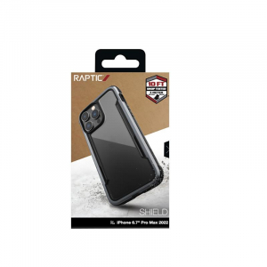 X-Doria Raptic Shield - Etui aluminiowe iPhone 14 Pro Max (Drop-Tested 3m) (Black)-4374017