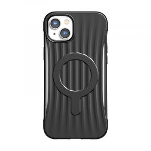 X-Doria Raptic Clutch MagSafe - Biodegradowalne etui iPhone 14 Plus (Drop-Tested 3m) (Black)-4374078