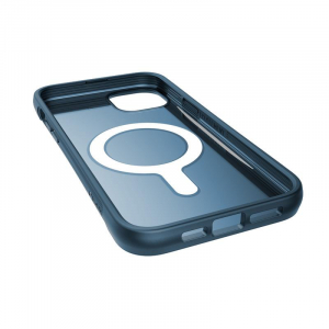 X-Doria Raptic Clutch MagSafe - Biodegradowalne etui iPhone 14 Plus (Drop-Tested 3m) (Marine Blue)-4374086