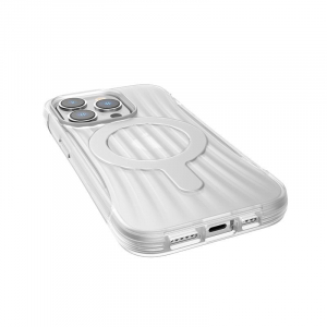 X-Doria Raptic Clutch MagSafe - Biodegradowalne etui iPhone 14 Pro (Drop-Tested 3m) (Clear)-4374095