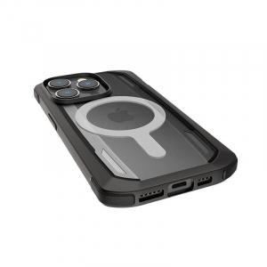 X-Doria Raptic Secure MagSafe - Biodegradowalne etui iPhone 14 Pro (Drop-Tested 4m) (Black)-4374165
