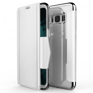 X-Doria Engage Folio - Etui Samsung Galaxy S8  z kieszeniami na kartę (White)-439544