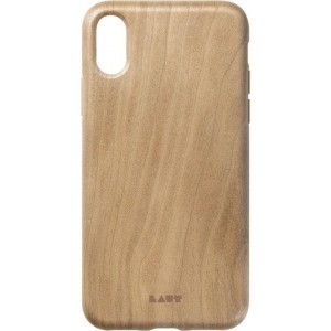 Laut PINNACLE - Etui iPhone XR z prawdziwego drewna (Cherry Wood)-446698