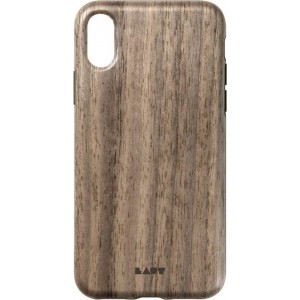 Laut PINNACLE - Etui iPhone XR z prawdziwego drewna (Walnut)-446704