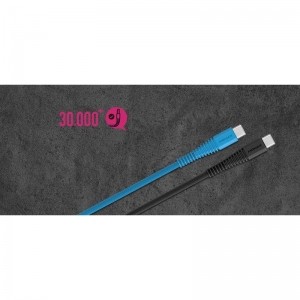 Momax Tough link - Kabel połączeniowy USB-C do USB-C, 1.2 m (Blue)-451285