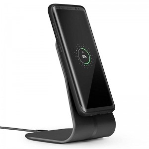 XVIDA Fast Charging Desk Stand - Ładowarka indukcyjna Qi Samsung Quick Charge 2.0 (czarny)-459840