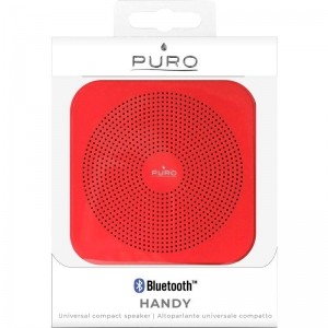 PURO Handy Speaker – Przenośny głośnik bezprzewodowy Bluetooth (czerwony)-469609
