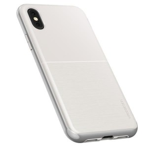 Etui VRS Design High Pro Shield S iPhone XS/X 5.8 White Silver-495212