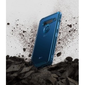 Etui Ringke Fusion LG G8 ThinQ Aqua Blue-507214