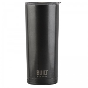 BUILT Vacuum Insulated Tumbler - Stalowy kubek termiczny z izolacją próżniową 0,6 l (Charcoal Grey)-572901