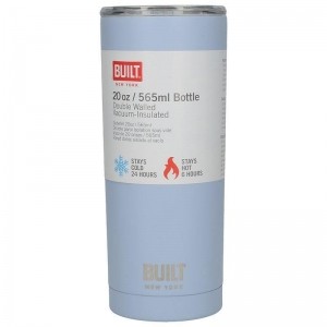 BUILT Vacuum Insulated Tumbler - Stalowy kubek termiczny z izolacją próżniową 0,6 l (Arctic Blue)-577503