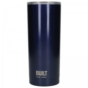 BUILT Vacuum Insulated Tumbler - Stalowy kubek termiczny z izolacją próżniową 0,6 l (Midnight Blue)-577504