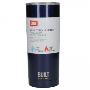 BUILT Vacuum Insulated Tumbler - Stalowy kubek termiczny z izolacją próżniową 0,6 l (Midnight Blue)-577505