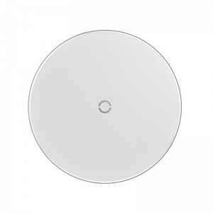 Baseus Simple - Bezprzewodowa ładowarka indukcyjna Qi do iPhone i Android, 10 W (biały)-588901
