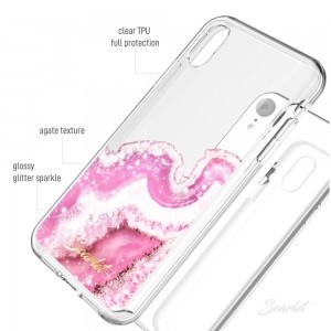 Etui Ghostek Scarlet Agate iPhone XR 6.1 Pink-624174