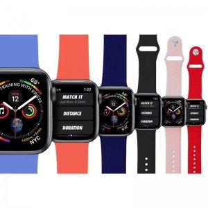PURO ICON Apple Watch Band - Elastyczny pasek sportowy do Apple Watch 38 / 40 mm (S/M 