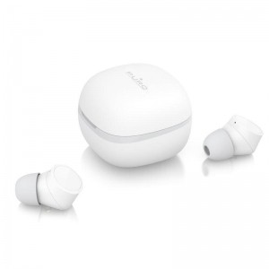 PURO TWINS True Wireless Stereo Earphones 5.0 – Bezprzewodowe słuchawki Bluetooth V5.0 z etui ładującym, wodoszczelność IPX6 (Biały)-645918