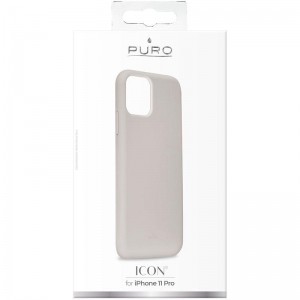 PURO ICON Cover - Etui iPhone 11 Pro (Taupe)-649414