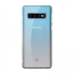 Crong Crystal Slim Cover - Etui Samsung Galaxy S10 (przezroczysty)-650474