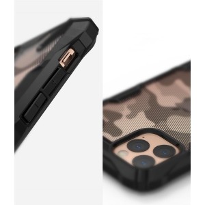 Etui Ringke Fusion-X Design Apple iPhone 11 Pro Camo (Moro) Black-650890