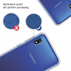 Crong Crystal Slim Cover - Etui Samsung Galaxy A10 (przezroczysty)-651031