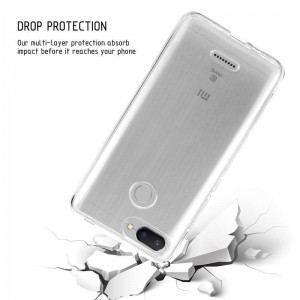Crong Crystal Slim Cover - Etui Xiaomi Redmi 6 (przezroczysty)-651045