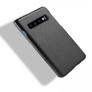 Crong Essential Cover - Etui Samsung Galaxy S10 (czarny)-651328