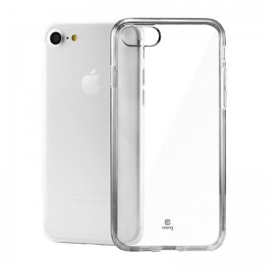 Crong Crystal Slim Cover - Etui iPhone 8 / 7 (przezroczysty)-652582
