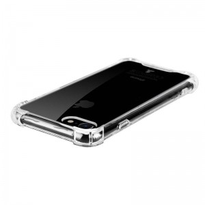 Crong Hybrid Protect Cover - Etui iPhone 8 / 7  (przezroczysty)-654761
