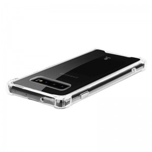 Crong Hybrid Protect Cover - Etui Samsung Galaxy S10 (przezroczysty)-654766