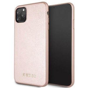 Guess Iridescent - Etui iPhone 11 Pro Max (Rose Gold)-682204