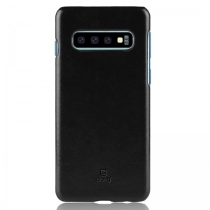 Crong Essential Cover - Etui Samsung Galaxy S10  (czarny)-684179