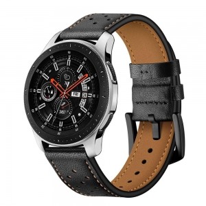 TECH-PROTECT LEATHER SAMSUNG GALAXY WATCH 46MM BLACK-695744