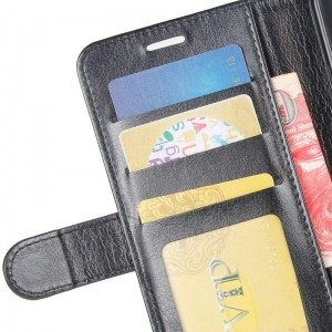 Crong Booklet Wallet - Etui iPhone 11 Pro Max z kieszeniami   funkcja podstawki (czarny)-763918
