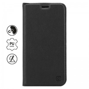 Crong Folio Case - Etui iPhone 11 Pro Max z klapką na magnes (czarny)-763933