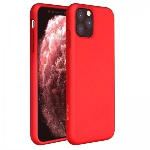 Crong Color Cover - Etui iPhone 11 Pro (czerwony)-764889
