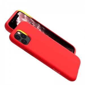 Crong Color Cover - Etui iPhone 11 Pro (czerwony)-764890