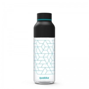 Quokka Ice - Butelka na wodę z tritanu 720 ml (Geo Black)-882903