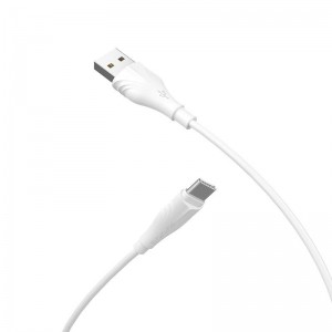 Borofone - Kabel USB-A do USB-C, 2 m (Biały)-891097