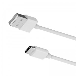 Borofone - Kabel USB-A do USB-C zapakowany w tubę, 1 m (Biały)-891682