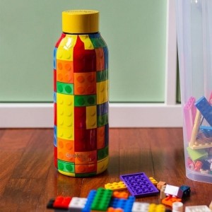 Quokka Solid Kids - Butelka termiczna ze stali nierdzewnej 510 ml (Color Bricks)-892879
