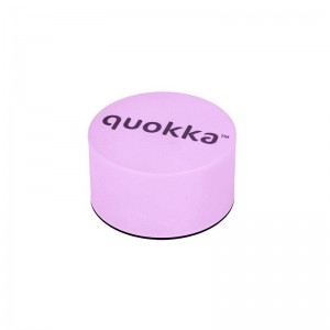 Quokka Solid Kids - Butelka termiczna ze stali nierdzewnej 510 ml (Pink Bricks)-892884