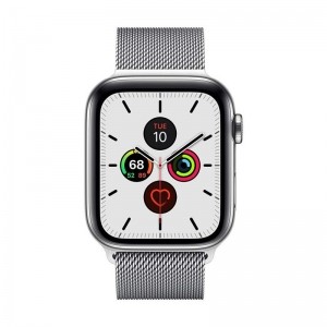 Crong Milano Steel - Pasek ze stali nierdzewnej Apple Watch 38/40 mm (srebrny)-940412